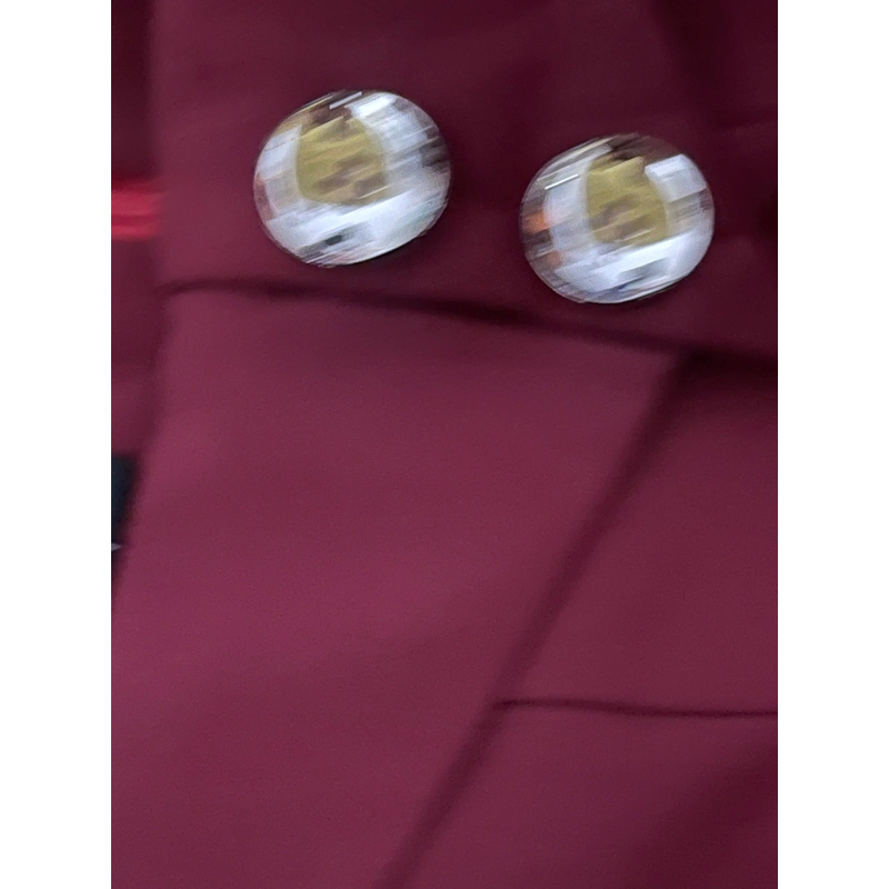 Quần dài ống suôn màu đỏ đô size S 509131