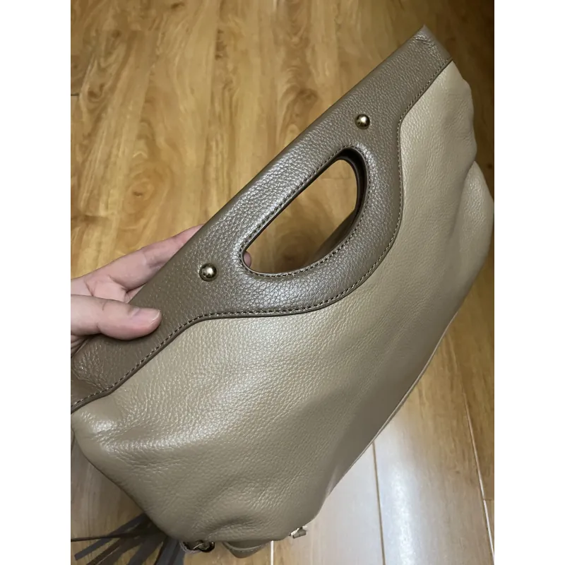 Túi nữ 30*35*5 quai xách ngang da thật 2hand 973844