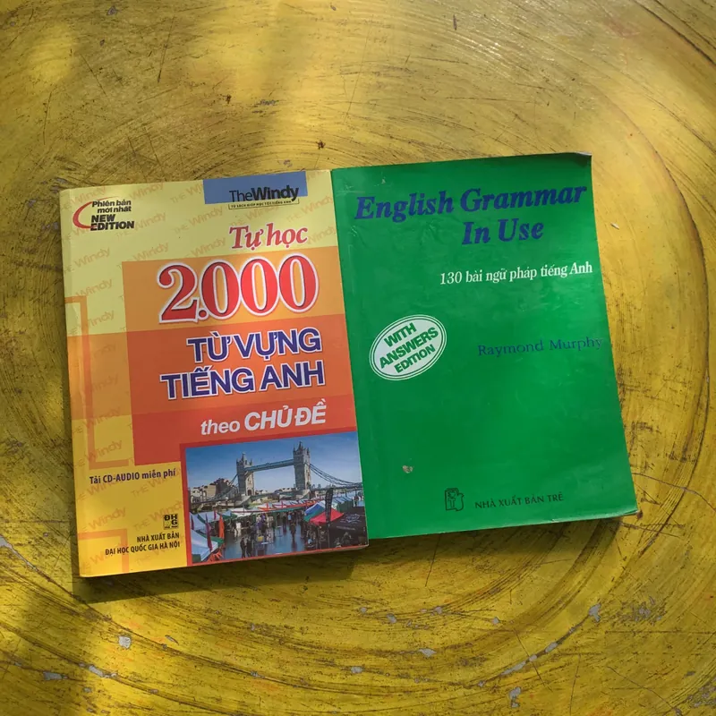 COMBO TỰ HỌC 2.000 TỪ VỰNG TIẾNG ANH THEO CHỦ ĐỀ & ENGLISH GRAMMAR IN USE 130 bài ngữ pháp 739488