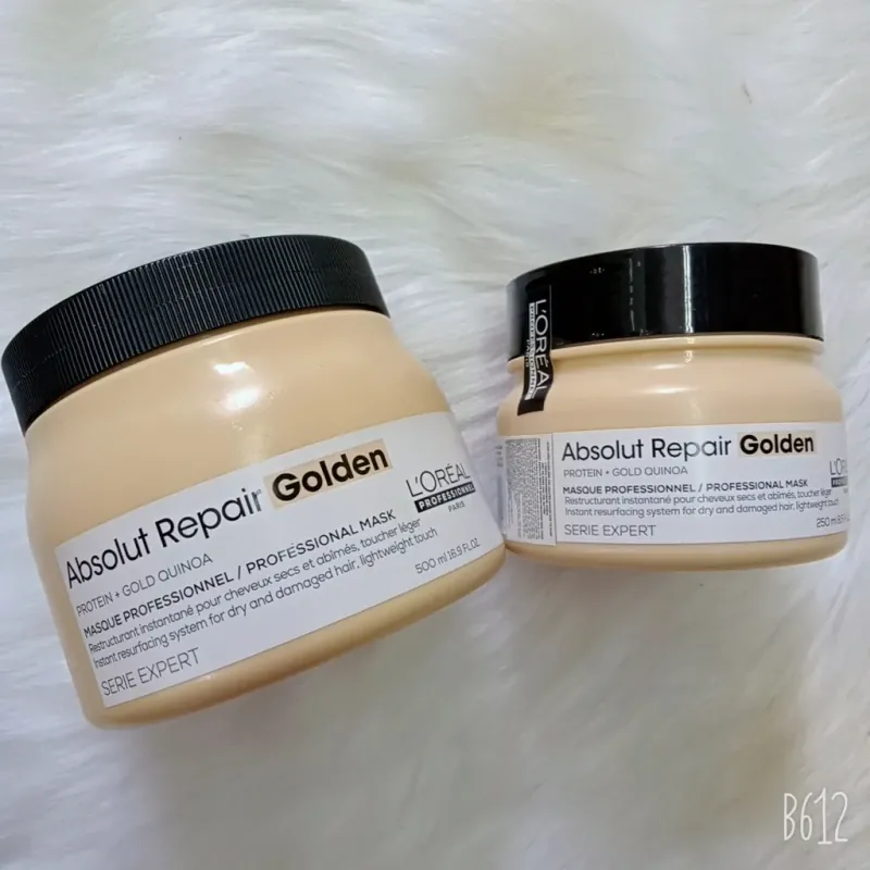 Hấp Dầu Phục Hồi Nhũ Vàng Loreal Repair  500ml 594761