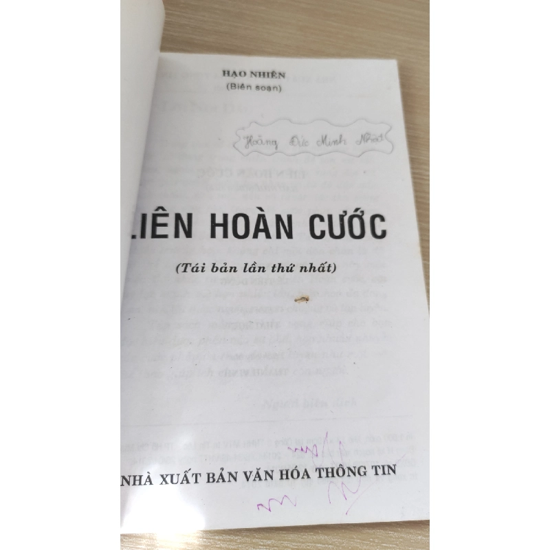 [Phiên Chợ Sách Cũ] Liên Hoàn Cước (2014) - Hạo Nhiên S2101 799091