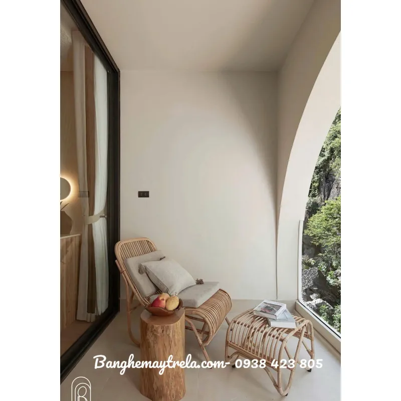 Ghế mây thư giãn đọc sách 736391