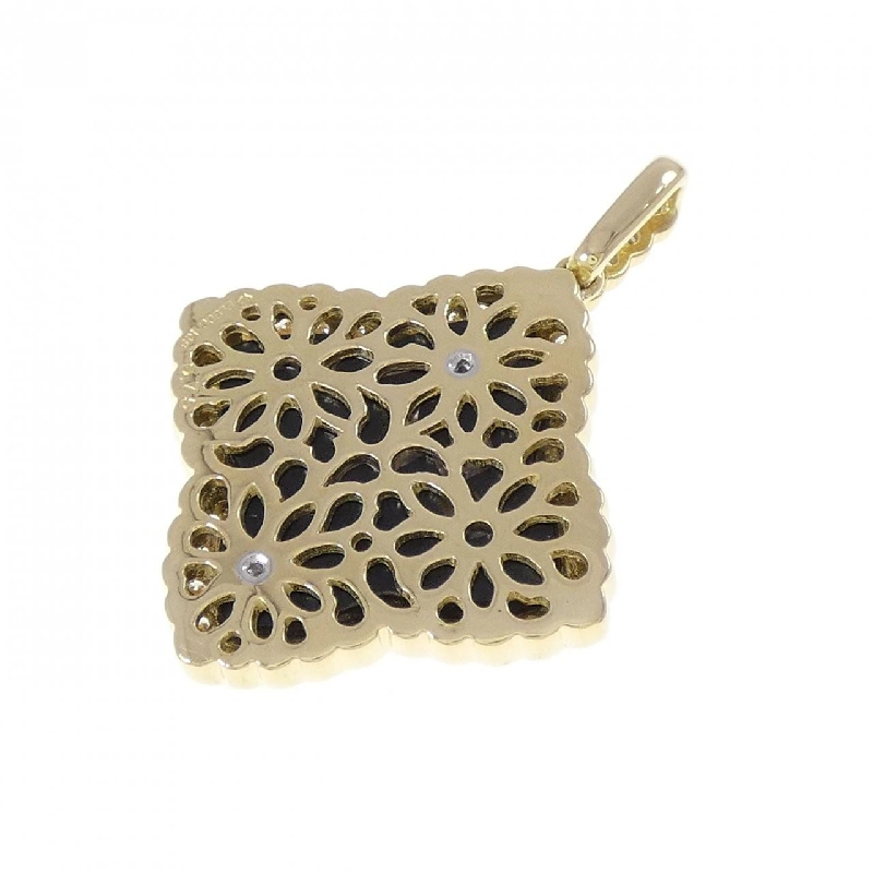 K18YG/PT900 Onyx Pendant - Hàng hiệu Authentic 863163