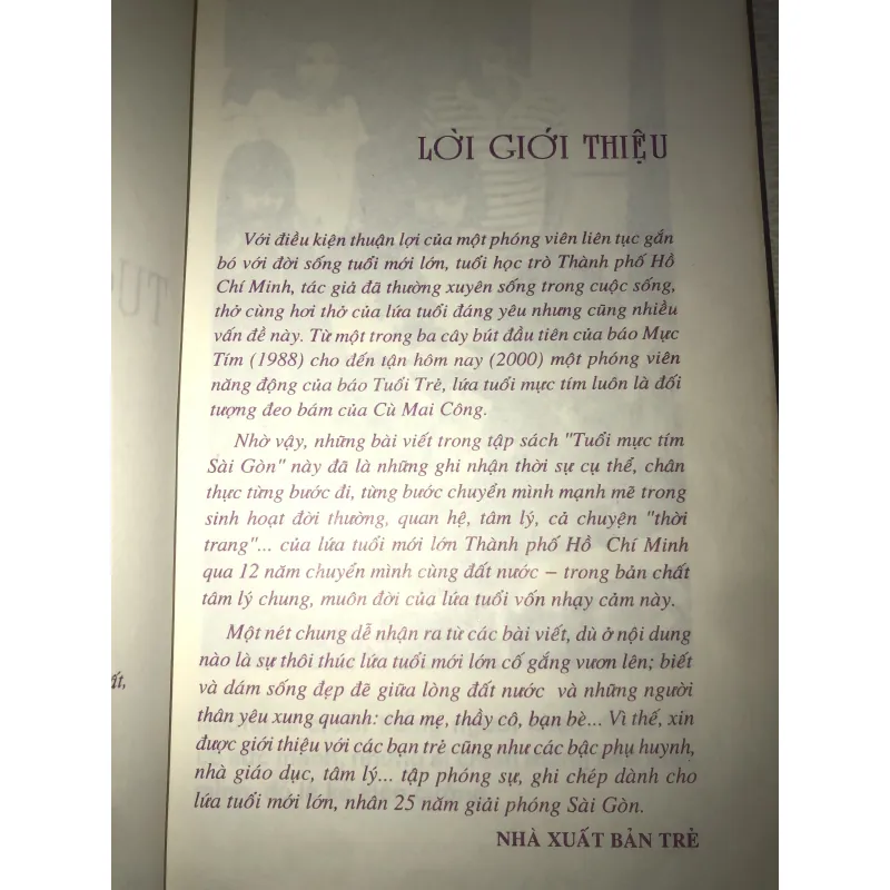 Tuổi Mực Tím Sài Gòn - Cù Mai Công 935195