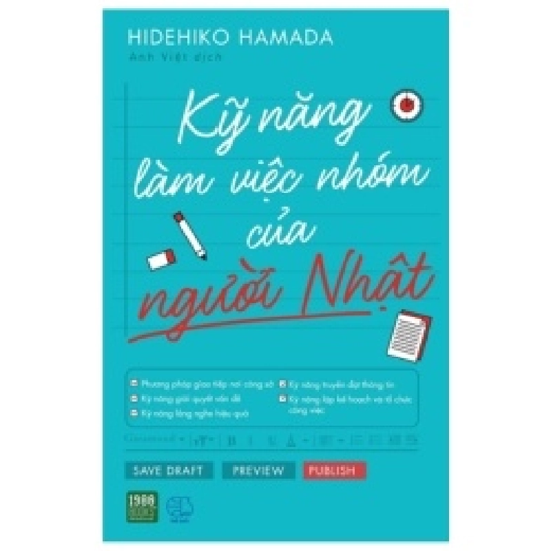 Kỹ Năng Làm Việc Nhóm Của Người Nhật - Hidehiko Hamada 404403