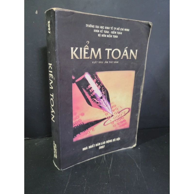 Kiểm toán mới 80% bẩn bìa, ố nhẹ, tróc bìa 2007 HCM3004 GIÁO TRÌNH, CHUYÊN MÔN 921785
