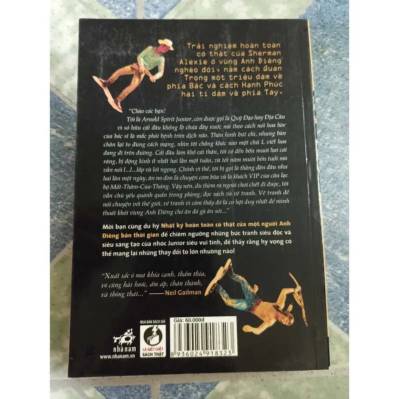 Nhật ký hoàn toàn có thật của một người anh điêng bán thời gian - Sherman Alexie 697133
