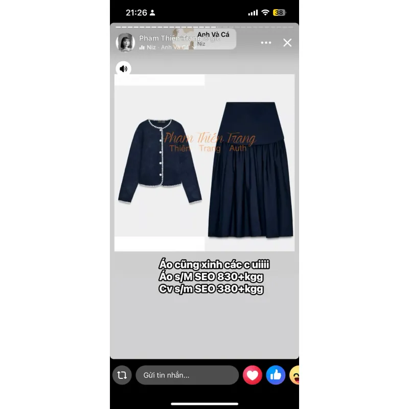 set áo váy zara new 800412