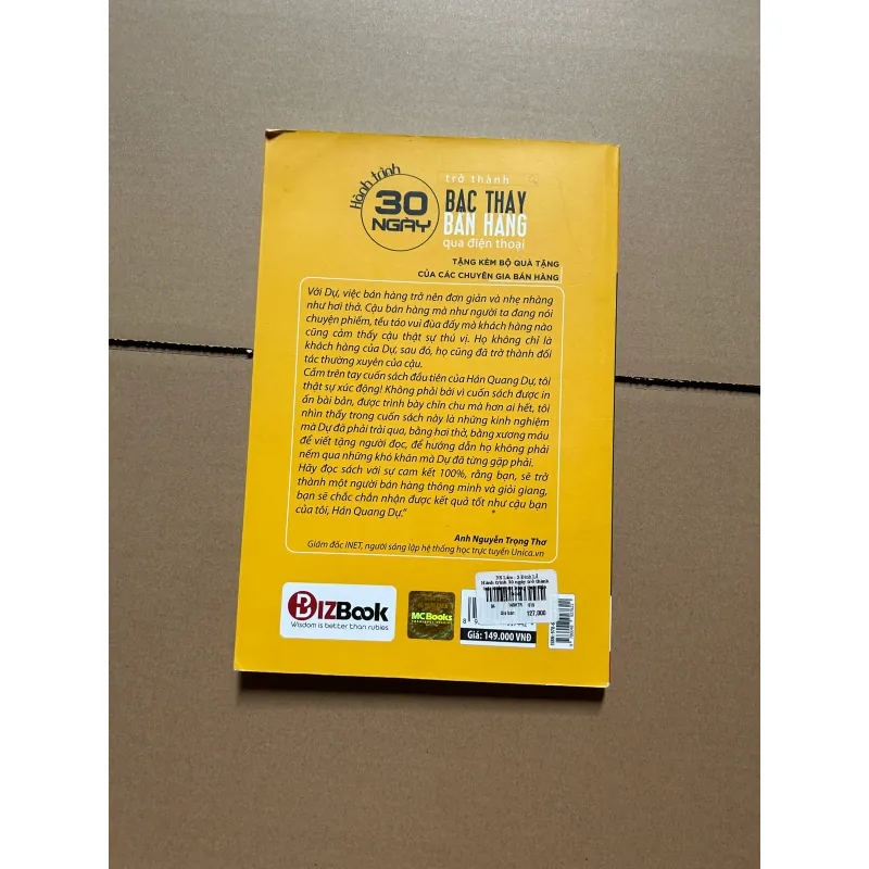 Hành trình 30 ngày trở thành bậc thầy bán hàng qua điện thoại - Hán Quang Dự 751942