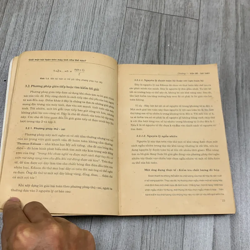 Giải một bài toán trên máy tính như thế nào. 3a2 718537