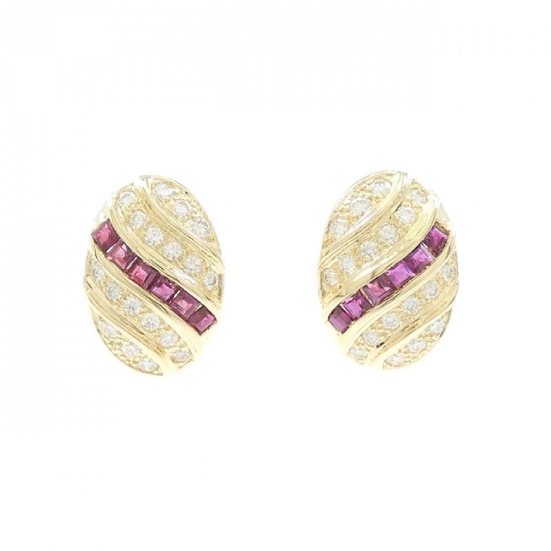 Bông tai Ruby 18KYG 0.99CT - Hàng hiệu Chính hãng 871638