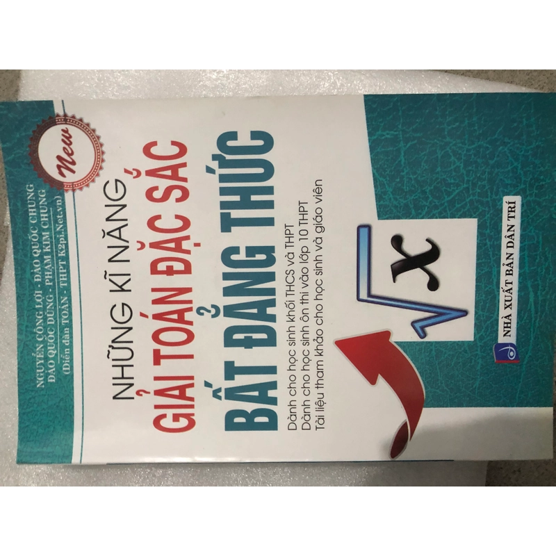 ￼Sách Những Kỹ Năng Giải Toán Đặc Sắc Bất Đẳng Thức 551821
