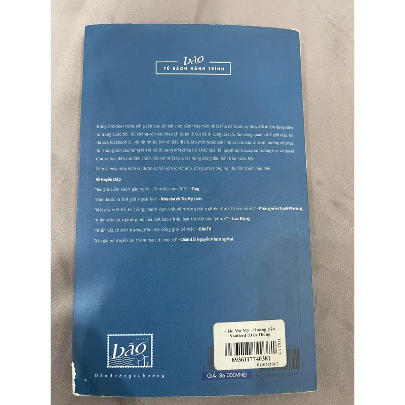 Giấc mơ Mỹ - đường đến stanford 736397