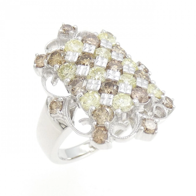 Nhẫn kim cương K18WG 3.20CT 670975