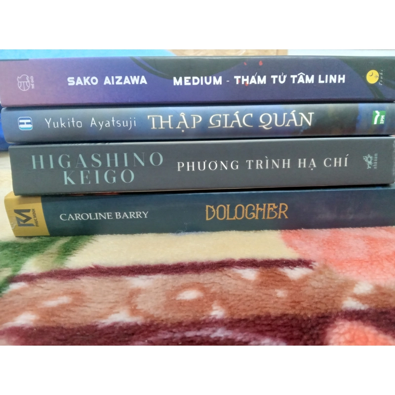 4 cuốn trinh thám: Thám tử tâm linh, phương trình hạ chí, Dolocher, Thập giác quán 384772