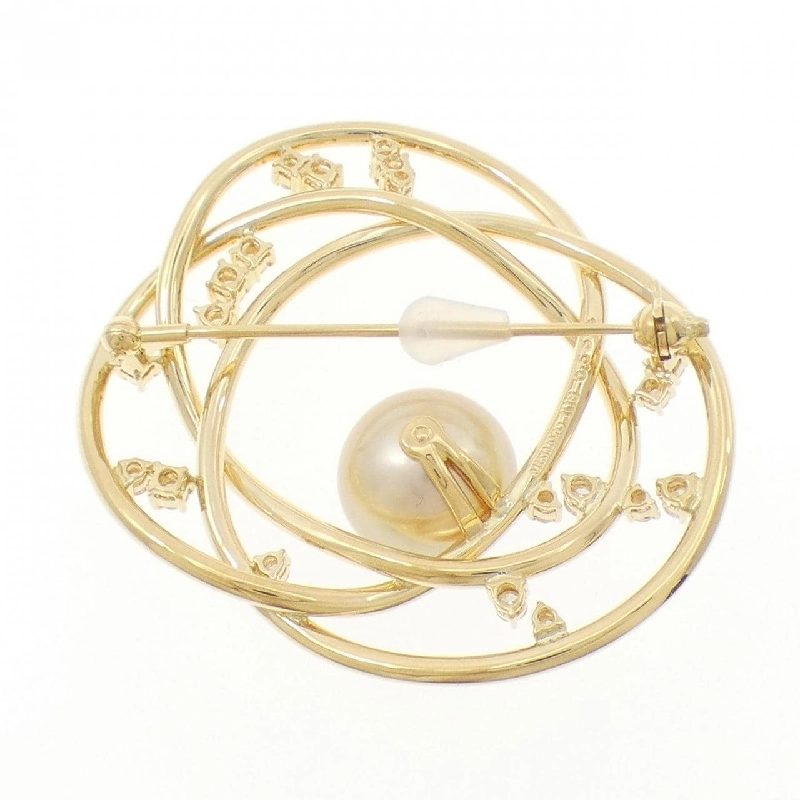 Mikimoto Ngọc trai trắng brooch 11.9mm - Hàng hiệu Authentic 845632