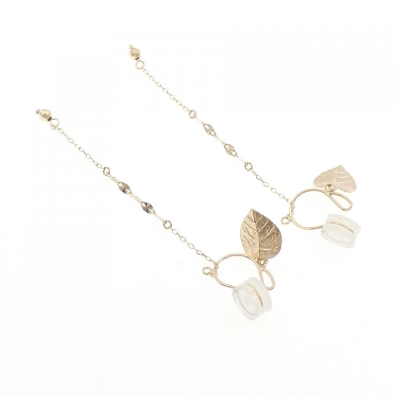 K10YG Lá Xanh Bông Tai - Hàng hiệu Chính hãng 846932