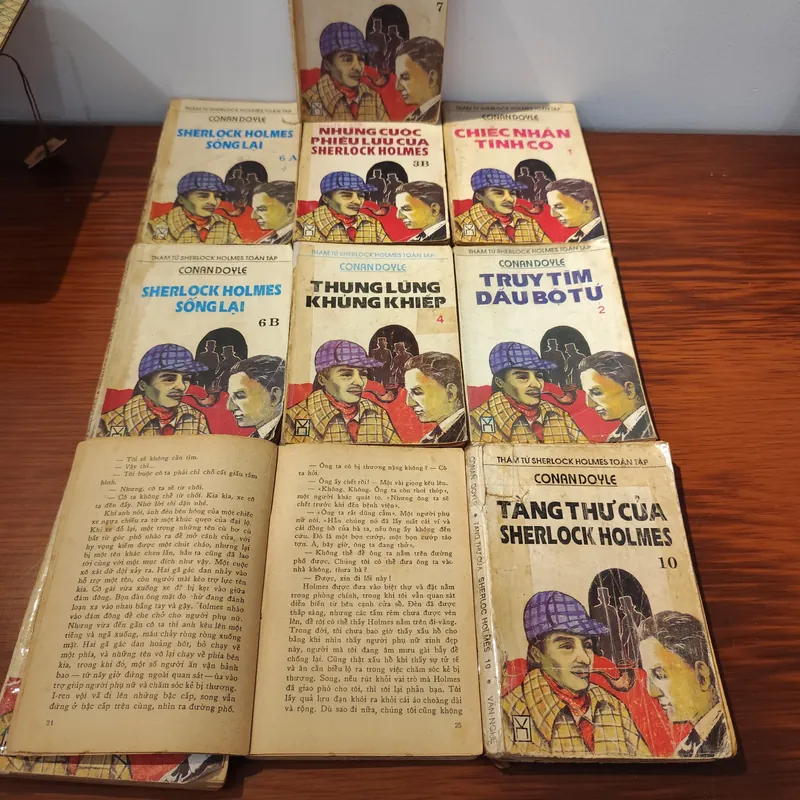 Những cuộc phiêu lưu của Sherlock Holmes" nằm trong bộ "Thám tử Sherlock Holmes 570711