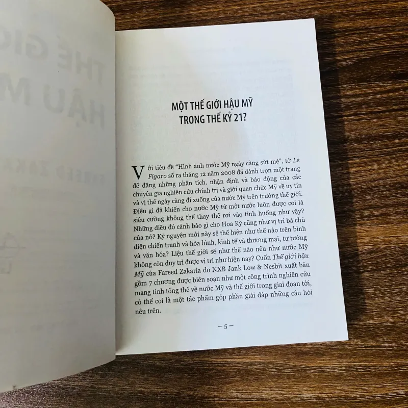 Thế giới hậu Mỹ -  Fareed Zakaria#HATRA 932944