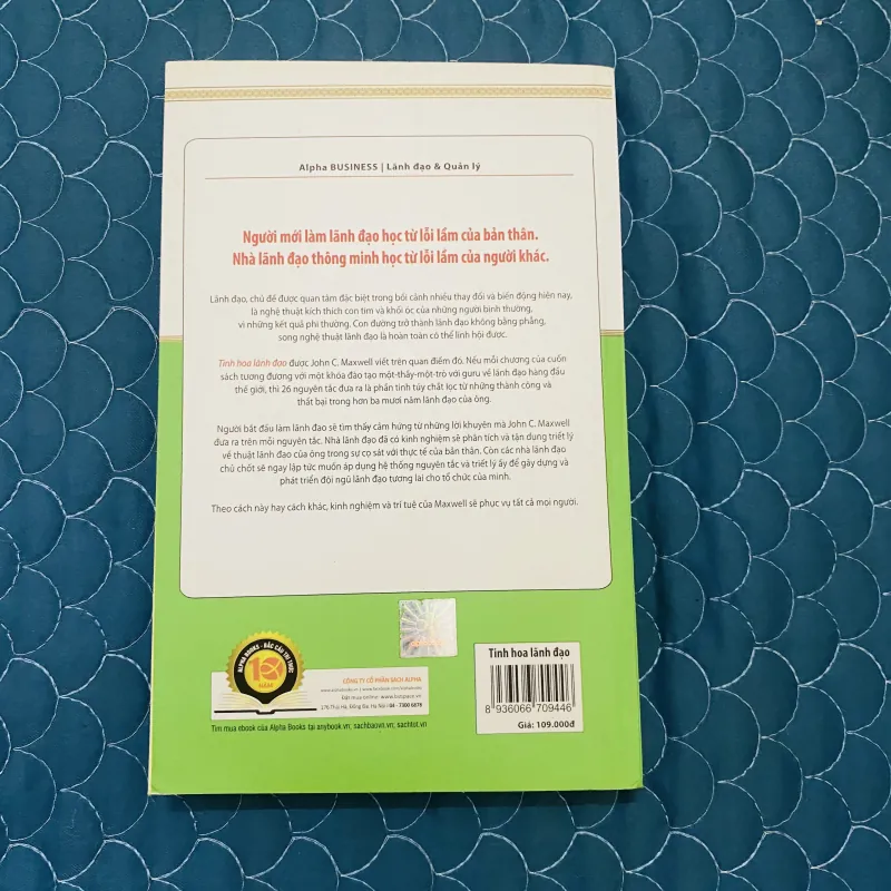 Tinh hoa lãnh đạo - Jonh C.Maxwell  1023213