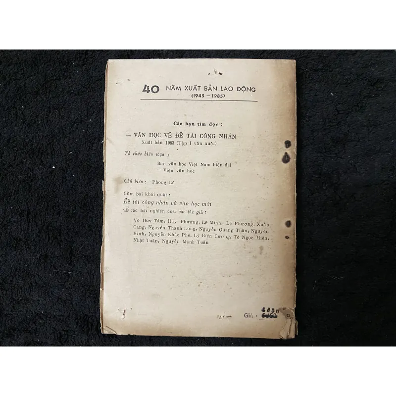 Văn học về đề tài công nhân 1003911