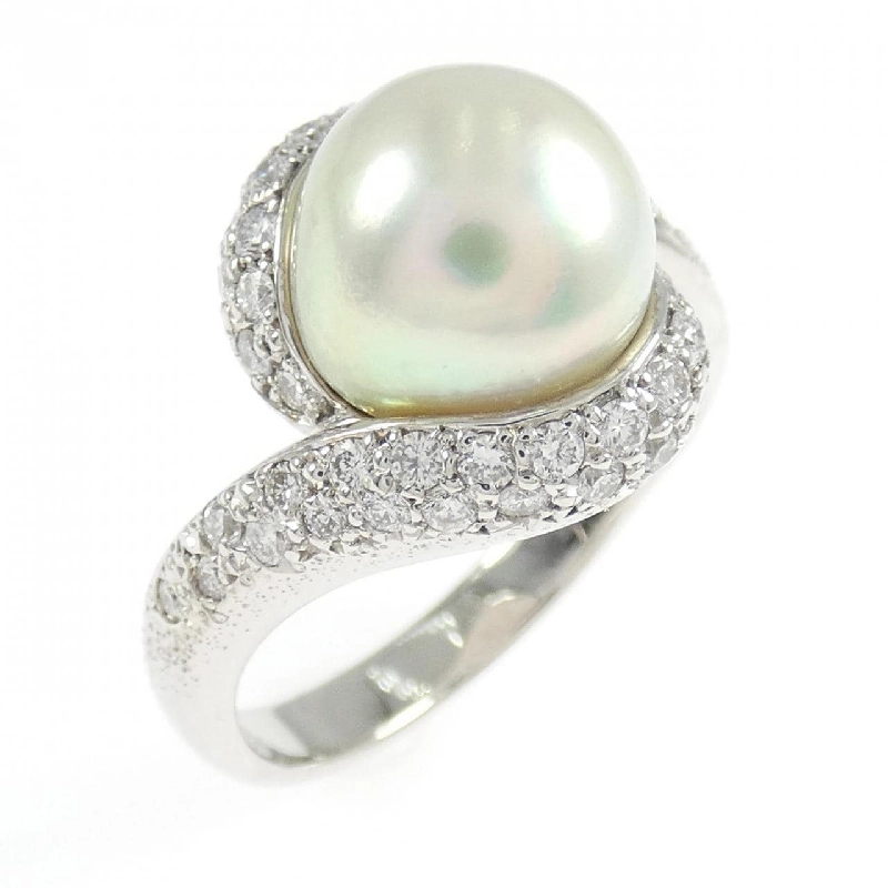 Nhẫn ngọc trai Akoya K18WG 10mm - Hàng hiệu Authentic 847728