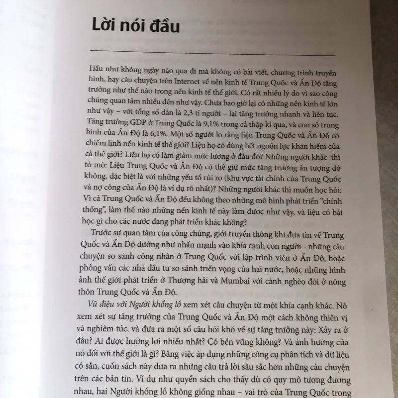 Vũ điệu với người khổng lồ - Trung Quốc, Ấn Độ, và nền kinh tế toàn cầu  778878