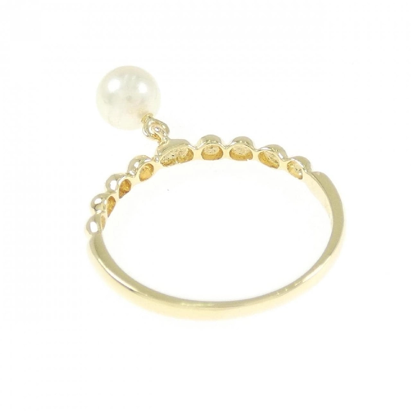 Nhẫn ngọc trai Akoya K18YG 5.1mm - Hàng hiệu Chính hãng 853545