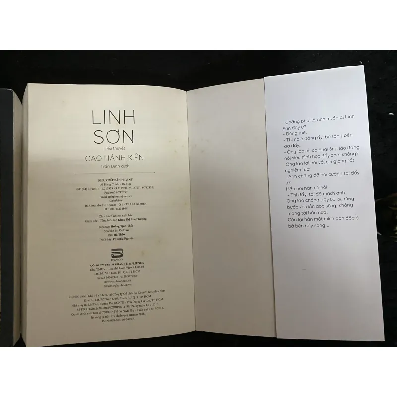 Linh Sơn- Cao Hành Kiện (Trần Đĩnh dịch- có chữ ký ) 1030251