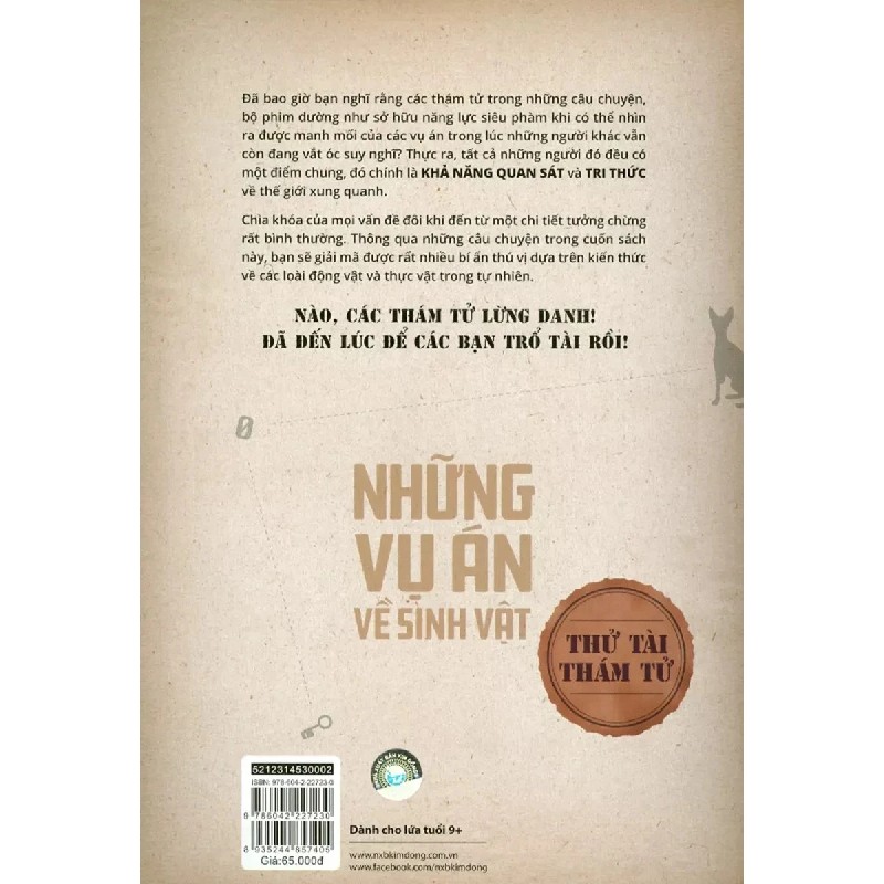 Thử Tài Thám Tử - Những Vụ Án Về Sinh Vật - Gakken 180310