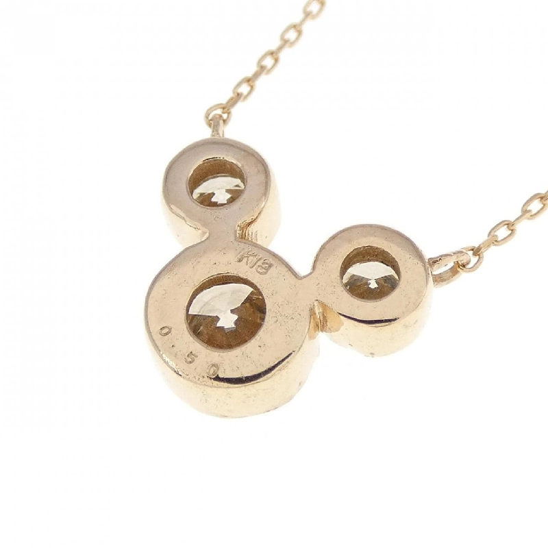 K18PG Dây chuyền kim cương 0.50CT - Hàng hiệu Authentic 864446