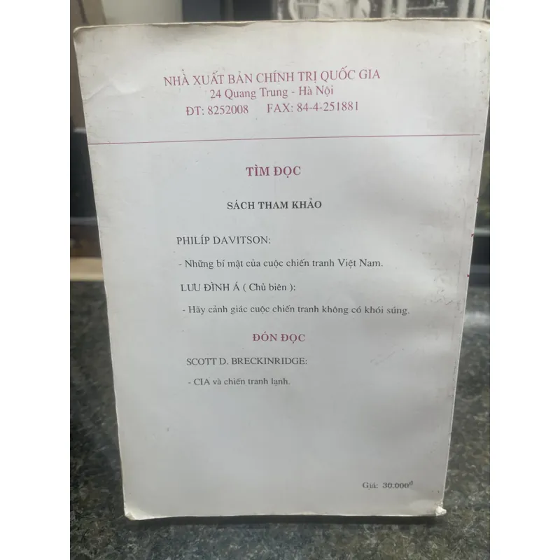 CIA Những cuộc chiến thầm lặng tập 2 Bob Woodward 722735