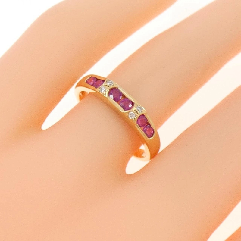 Nhẫn ruby K18YG 668762