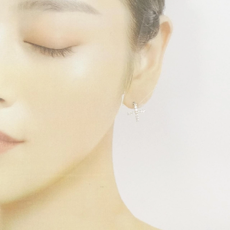 K18YG Bông tai kim cương 0.60CT - Hàng hiệu Chính hãng 871372