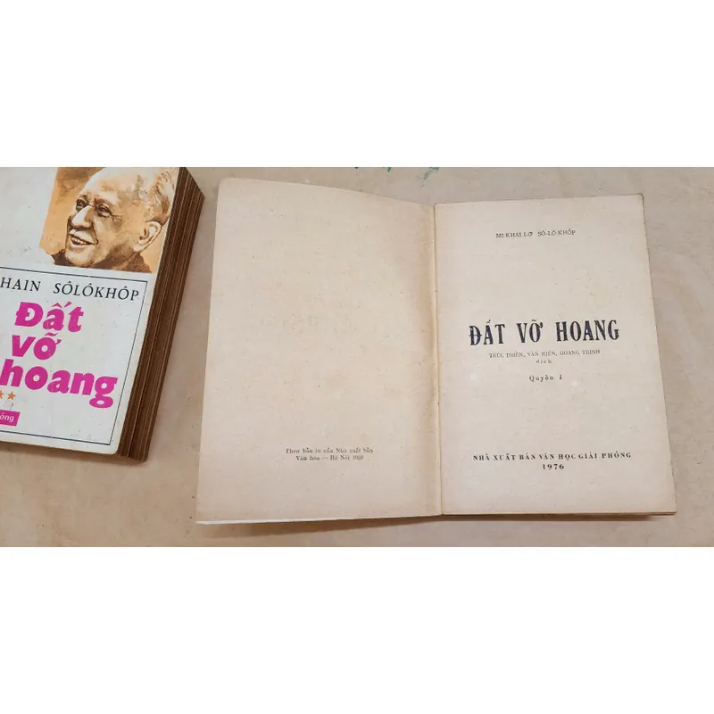 Trọn bộ ĐẤT VỠ HOANG 1976 (Văn Học Giải Phóng) - Mikhail A. Sholokhov (Nobel 1965) 722906