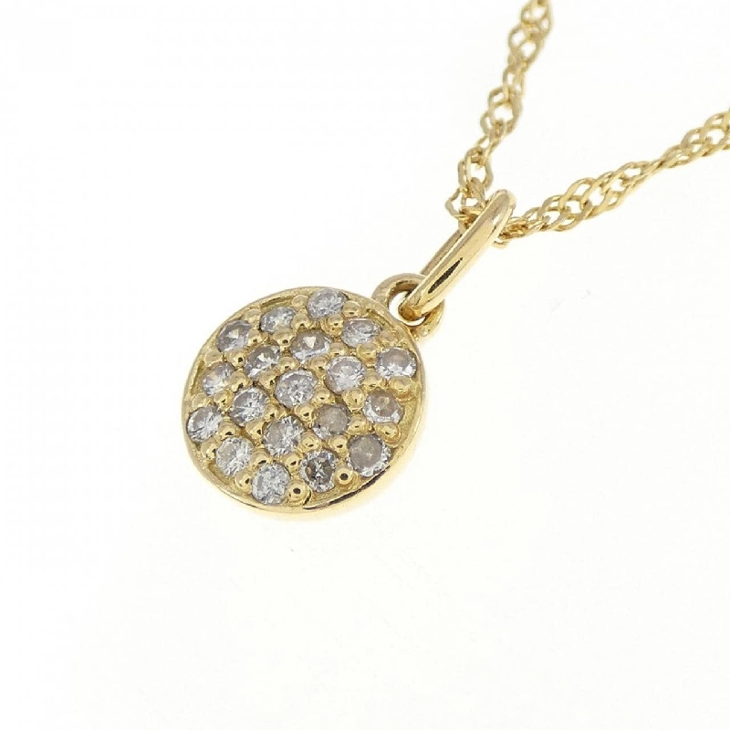 K18YG Dây chuyền kim cương 0.12CT - Hàng hiệu Chính hãng 861987