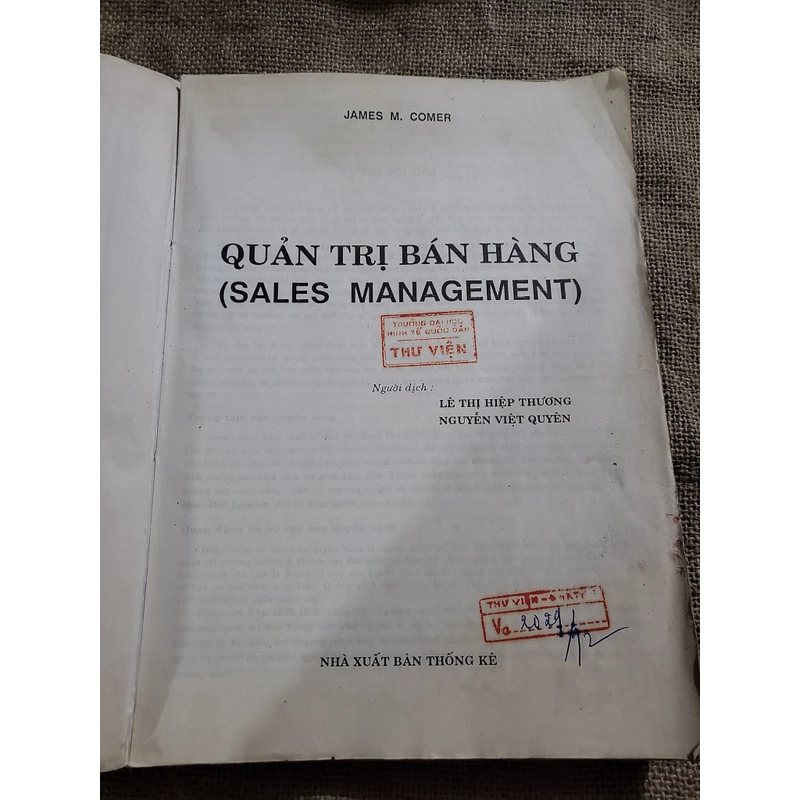 Quản trị bán hàng, James Comer 283662