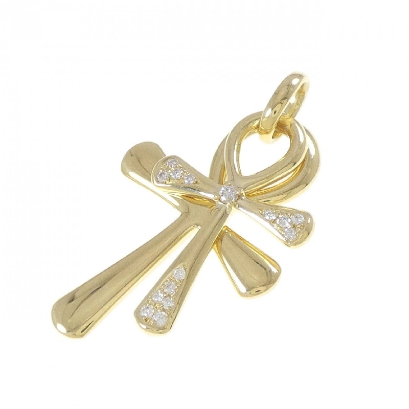 K18YG Dây chuyền kim cương 0.15CT - Hàng hiệu Chính hãng 866074