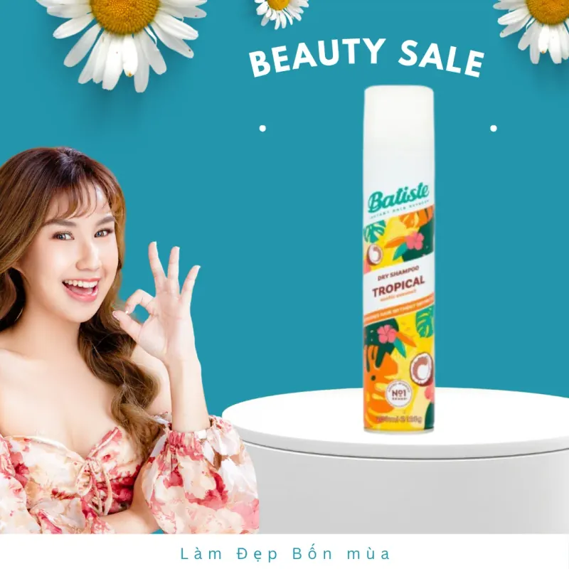 date 02.2026 - Dầu gội khô Batiste chính hãng nguyên tem 147654
