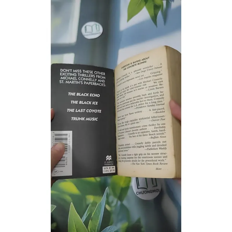 [MIỄN PHÍ BỌC SÁCH] [XƯA] The Concrete Blonde (1994) - Michael Connelly 1027611