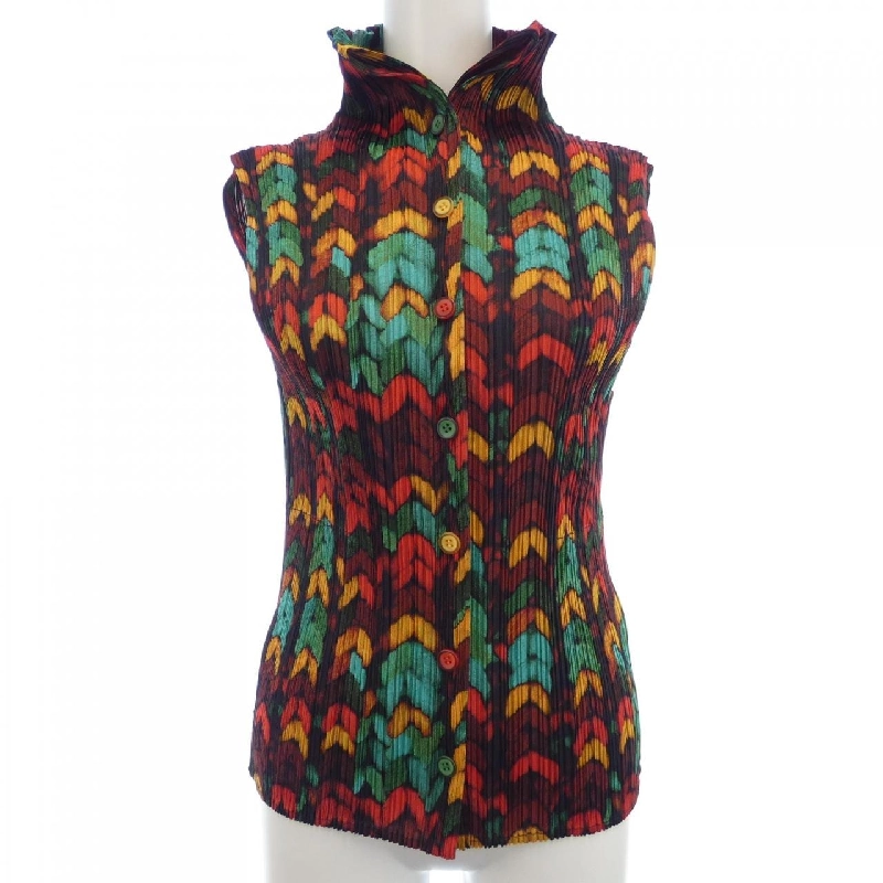 【Vintage】Pleats Please PLEATS PLEASE PP14-JE442 Áo gile 629086