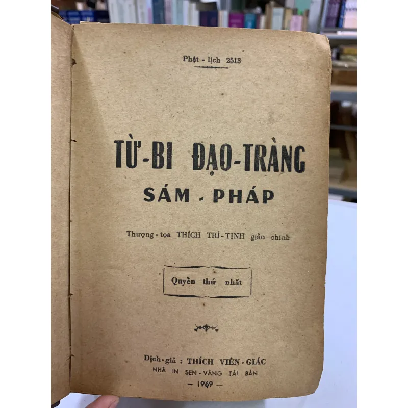 LƯƠNG HOÀNG SÁM: TỪ BI ĐẠO TRÀNG SÁM PHÁP - THÍCH VIÊN GIÁC (NGƯỜI DỊCH) 934419