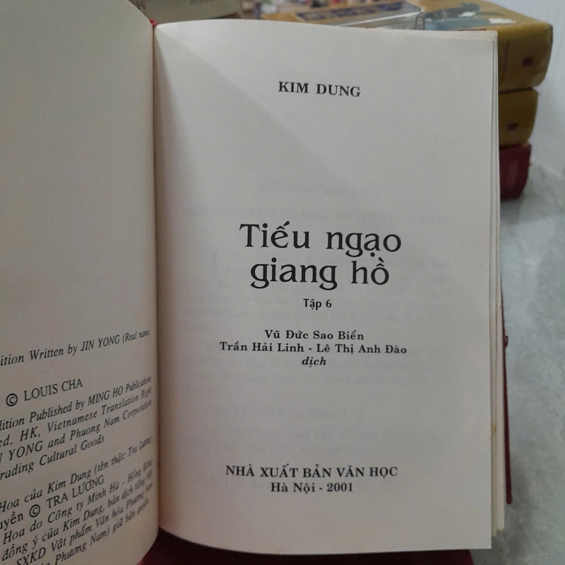 TIẾU NGẠO GIANG HỒ ( TẬP 5,6,7,8) - KIM DUNG 469785