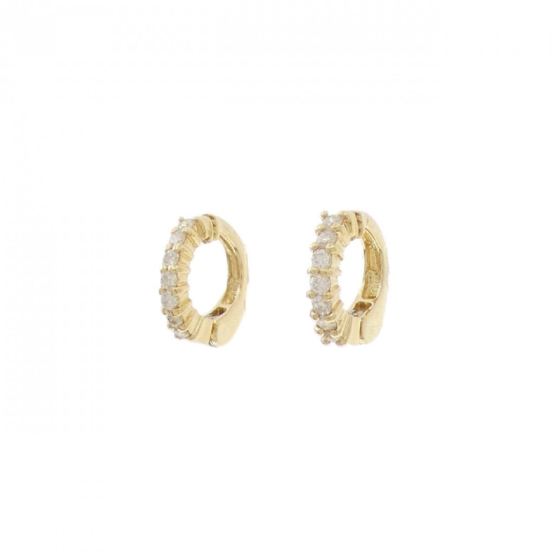 K18YG Bông tai kim cương 0.20CT - Hàng hiệu Chính hãng 872681