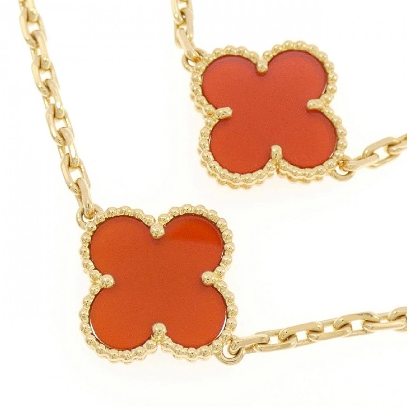 Vòng cổ Van Cleef & Arpels Vintage Alhambra 20 Motif - Hàng hiệu Chính hãng 839278