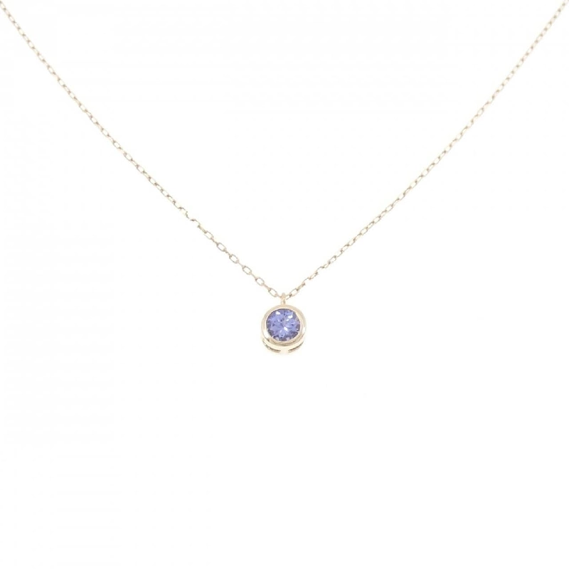 K10YG Tanzanite Necklace - Hàng hiệu Authentic 855986