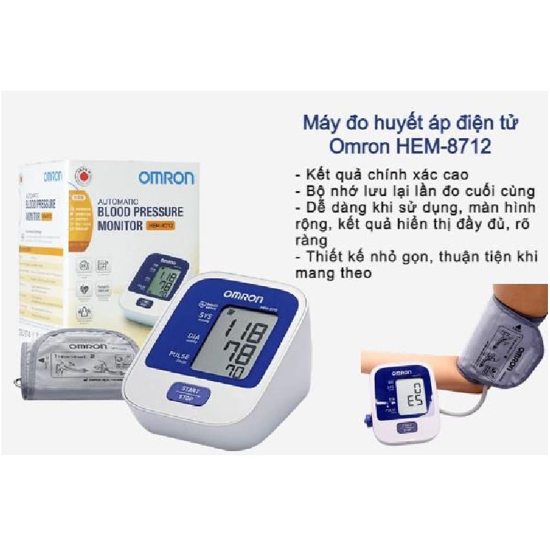 Máy đo huyết ap 8712 Omron 60471