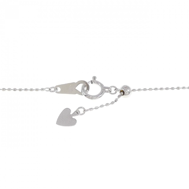 K18WG Dây chuyền kim cương hình chữ thập - Hàng hiệu Chính hãng 863917