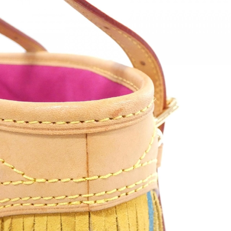 【Vintage】Túi Louis Vuitton Multicolor Bucket Flange M40109 619154