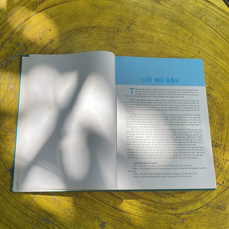 RÈN LUYỆN TƯ DUY TOÁN TRẮC NGHIỆM THCS QUA KÌ THI TOÁN QUỐC TẾ KANGAROO SONG NGỮ ANH VIỆT 720088